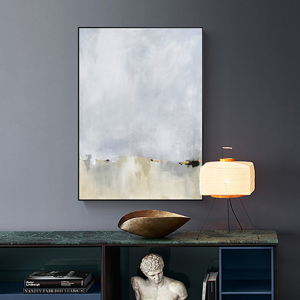 Wall Art prints -Abstract golden white 3 sets - Poster Prints -Canvas Prints