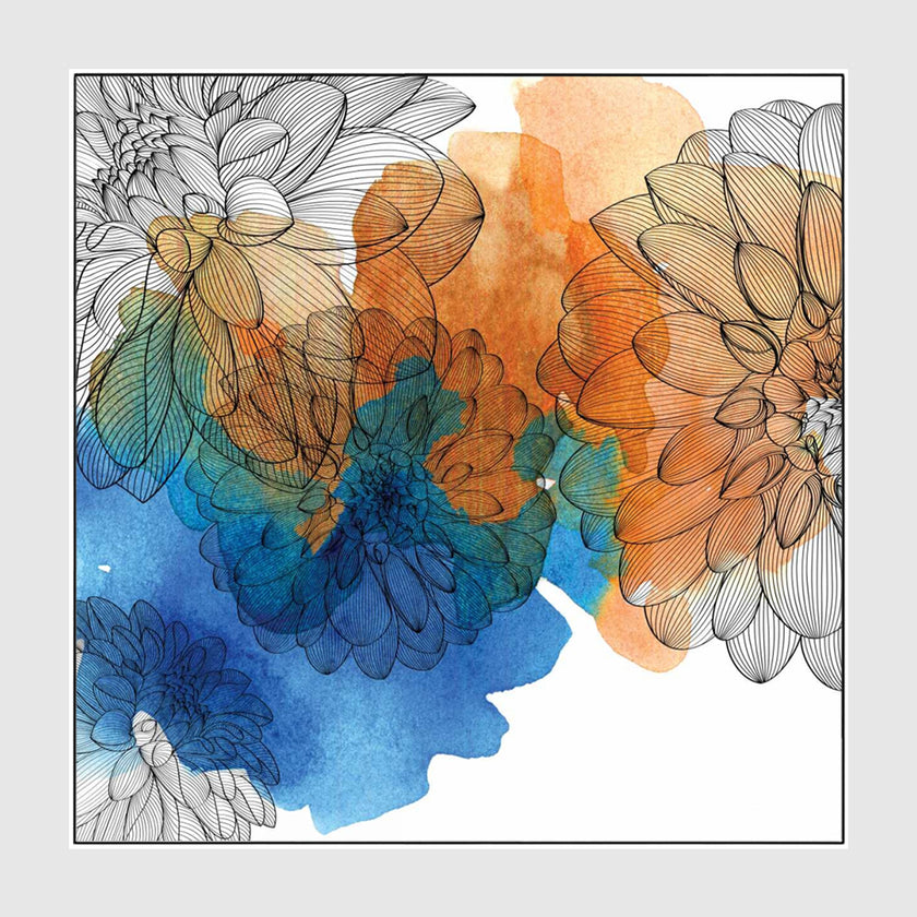Wall Art Prints - Floral Flower (2 sets)- Canvas Prints-Poster Prints