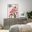 Wall Art - Yayoi Kusama Mushroom II - Canvas Prints-Poster Prints