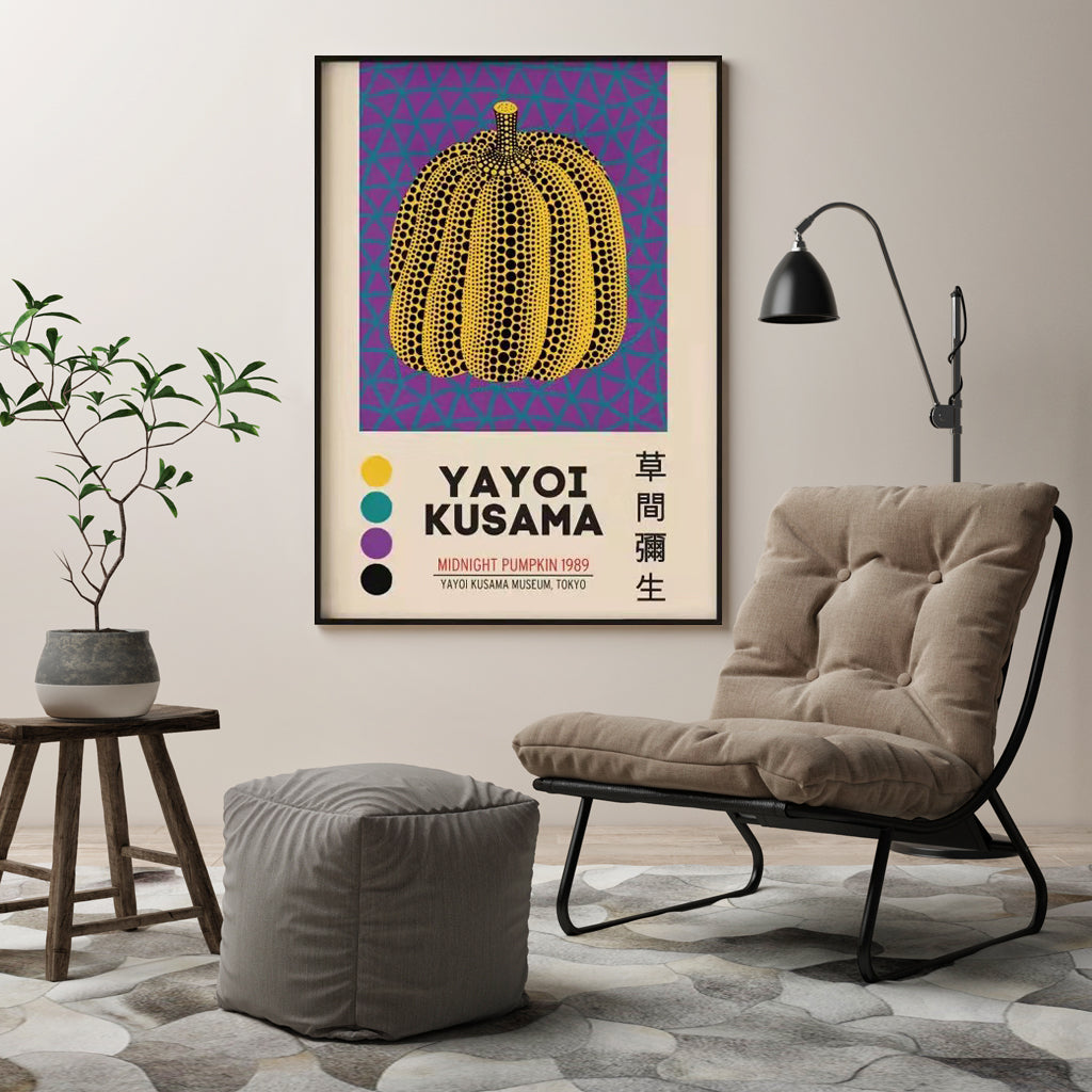 Wall Art - Yayoi Kusama Artwork - Canvas Prints-Poster Prints