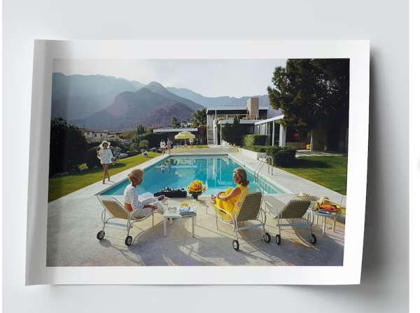 Wall Art - Poolside Glamour - Canvas Prints-Poster Prints - Image 2