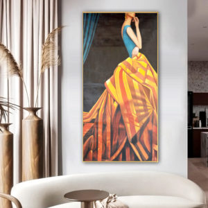 Wall Art - The Ball Party Dress - Canvas Prints-Poster Prints