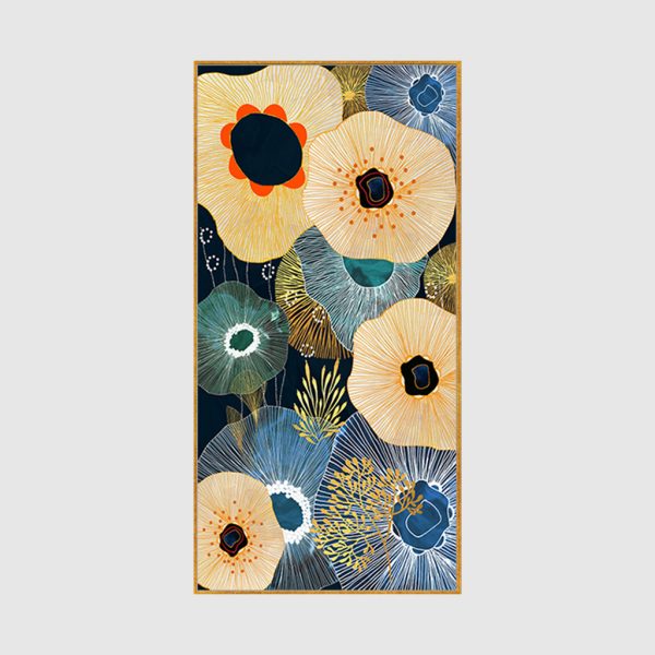 Botanicals Art - Print Wall Art - Botanical flowers - Canvas Prints-Poster Prints - Image 2