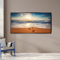 Footprints In The Sand - Canvas Prints-Poster Prints - Image 2