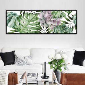 Botanicals Art - Print Wall Art - Monstera leaves - Canvas Prints-Poster Prints