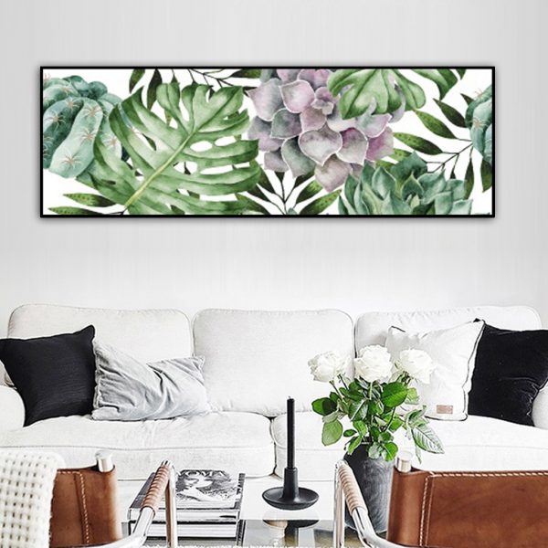 Botanicals Art - Print Wall Art - Monstera leaves - Canvas Prints-Poster Prints