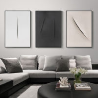 Wall Art - Abstract Scarification (3 sets) - Canvas Prints-Poster Prints - Image 2