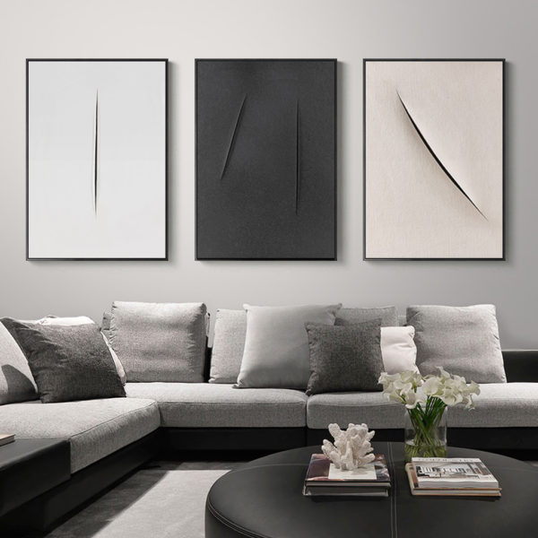 Wall Art - Abstract Scarification (3 sets) - Canvas Prints-Poster Prints - Image 2