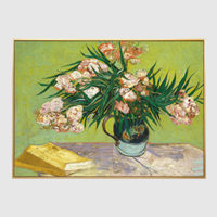 Botanicals Art - Print Wall Art - Van Gogh Oleanders (single) - Canvas Prints-Poster Prints - Image 3
