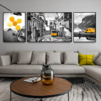 Fashion and cities Art - Print Wall Art - Paris Impression Balloon (3 sets) - Canvas Prints-Poster Prints - Image 2
