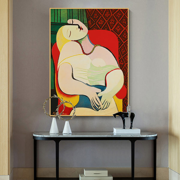 Wall Art - The dream by Pablo Picasso - Canvas Prints - Poster Prints - Image 4