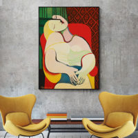 Wall Art - The dream by Pablo Picasso - Canvas Prints - Poster Prints