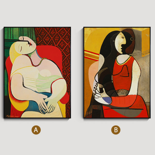Wall Art - Seated woman by Pablo Picasso - Canvas Prints-Poster Prints - Image 5