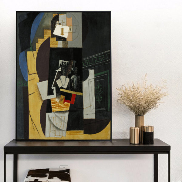 Wall Art - Card Player by Pablo Picasso - Canvas Prints-Poster Prints