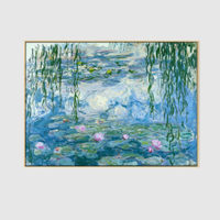 Wall Art - Japanese footbridge and waterlily (3 sets) - Canvas Prints-Poster Prints - Image 4