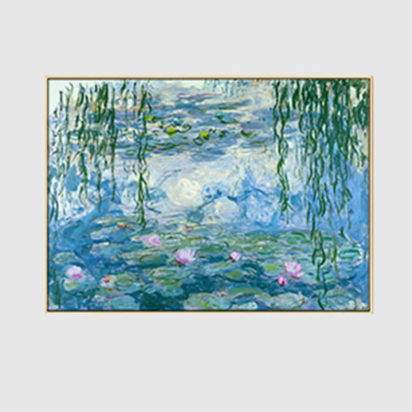 Wall Art - Japanese footbridge and waterlily (3 sets) - Canvas Prints-Poster Prints - Image 4