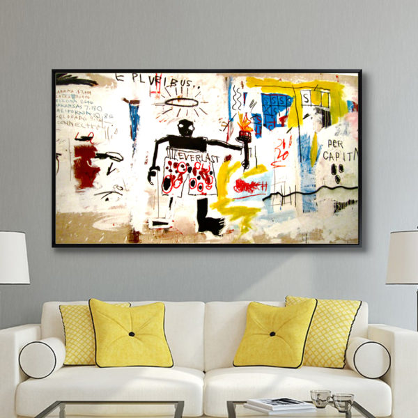Wall Art - Bucket Graffiti A - Canvas Prints-Poster Prints