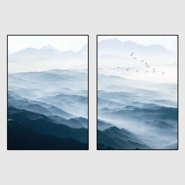 Landscape Prints - Blue mountains(2 sets) -canvas prints - poster prints - Image 3