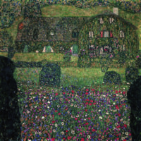 Wall Art - Country House on Attersee Lake by Gustav Klimt - Canvas Prints-Poster Prints - Image 3