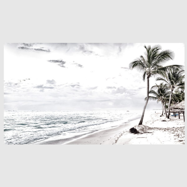 Landscape art prints -WATEGOS BEACH AND COCONUT TREES PHOTO ART PRINTS (white series)- Poster Prints -Canvas Prints - Image 3