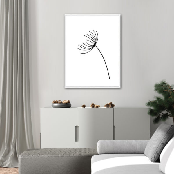 Botanical Prints - DANDELIONS ( 3 sets) - Canvas Prints-Poster Prints - Image 3