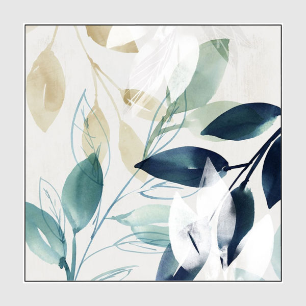Wall Art Prints -Watercolour style leaves (2 sets)- Canvas Prints-Poster Prints - Image 4