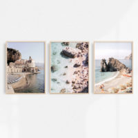 Landscape Art prints - Amalfi Coast - Poster Prints -Canvas Prints - Image 2