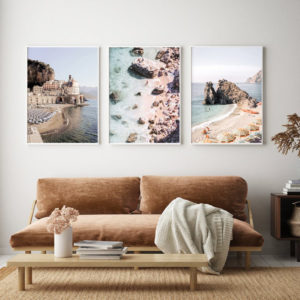 Landscape Art prints - Amalfi Coast - Poster Prints -Canvas Prints