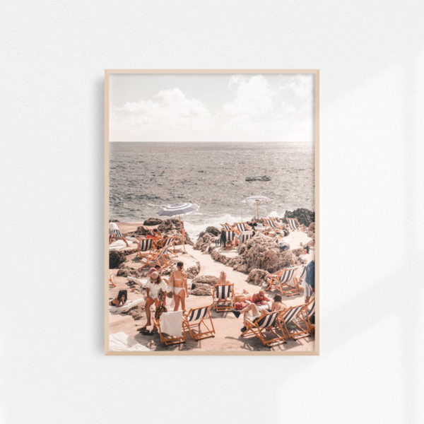Landscape Art prints - Capri Beach - Poster Prints -Canvas Prints - Image 4
