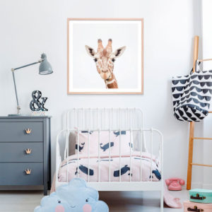 Animals Art Prints - Giraffe Print - Canvas Prints- Poster Prints