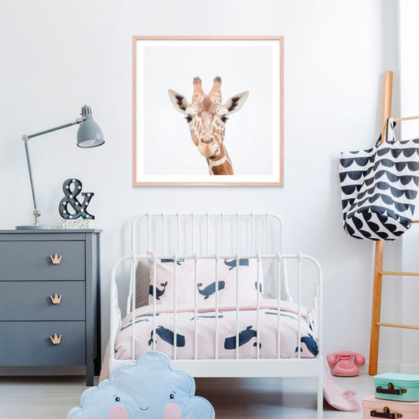 Animals Art Prints - Giraffe Print - Canvas Prints- Poster Prints
