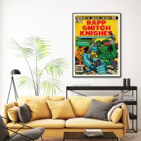 Wall Art - MF DOOM - Rap Snitch Knishes - Canvas Prints-Poster Prints - Image 3