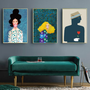 Wall Art prints - Modern Figures (3 sets) - Poster Prints -Canvas Prints