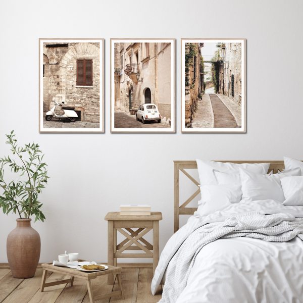 Wall Art - European Adventure II (3 Sets) - Poster Prints -Canvas Prints