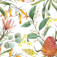 Botanical Art Prints -Tropical Leaves - Canvas Prints- Poster Prints - Image 2