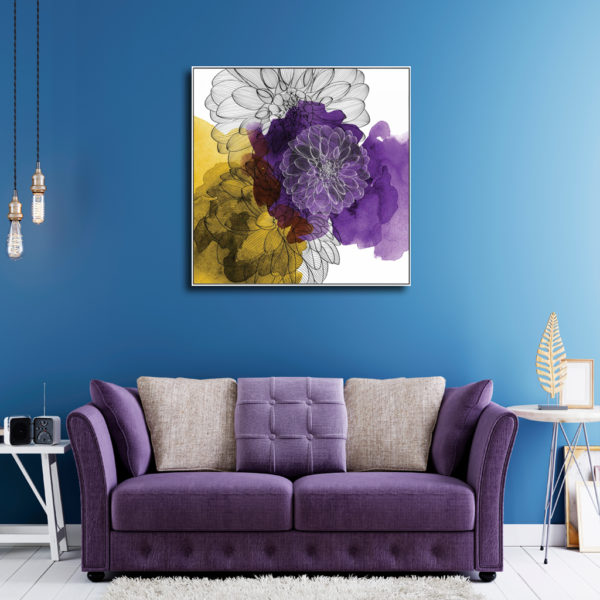 Wall Art Prints - Floral Flower (2 sets)- Canvas Prints-Poster Prints - Image 2