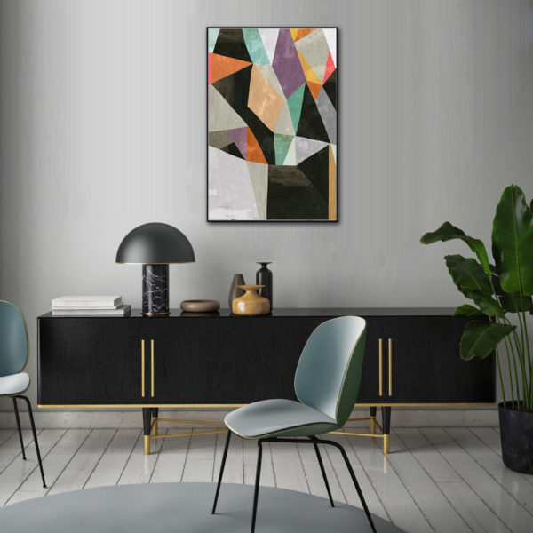 Wall art prints -Modern Abstract Design ( 2 sets) - Canvas Prints - Poster Prints - Image 4