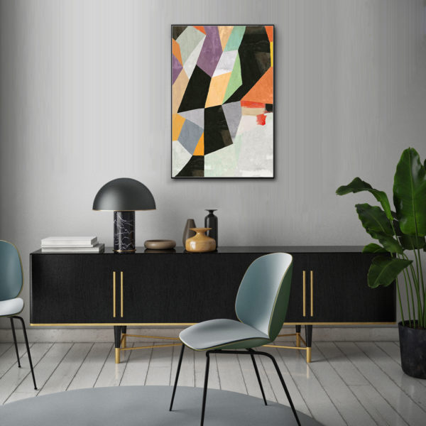 Wall art prints -Modern Abstract Design ( 2 sets) - Canvas Prints - Poster Prints - Image 5