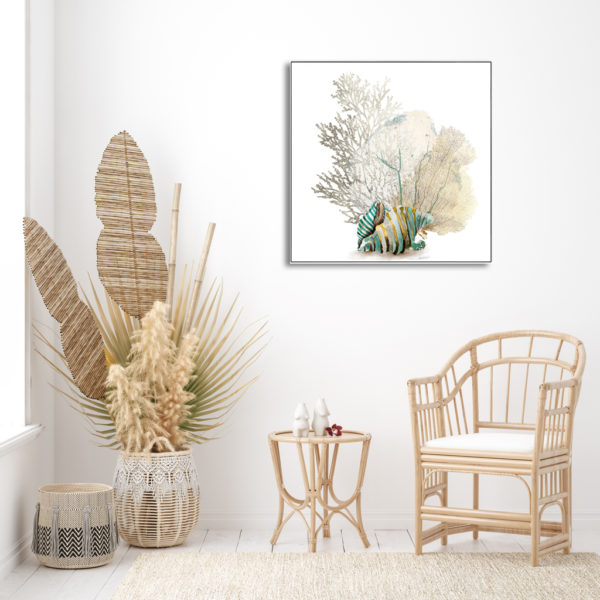 Wall Art Prints -Pairs of sea fern (2 sets)- Canvas Prints-Poster Prints - Image 3