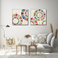 Wall Art Prints - Fun Rings (2 sets)- Canvas Prints-Poster Prints