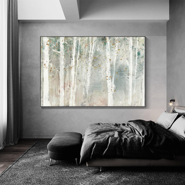 Wall art - Forest hang painting style - Canvas Prints - Poster Prints - Image 2