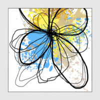 Wall Art Prints - Line Art Flower (2 sets)- Canvas Prints-Poster Prints - Image 3