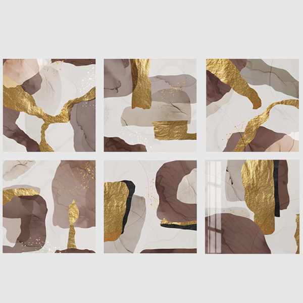 Abstracts Art Prints -MARBLE WITH GOLD (3 sets)- Canvas Prints-Poster Prints - Image 9