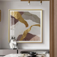 Abstracts Art Prints -MARBLE WITH GOLD (3 sets)- Canvas Prints-Poster Prints - Image 2