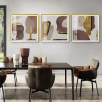 Abstracts Art Prints -MARBLE WITH GOLD (3 sets)- Canvas Prints-Poster Prints
