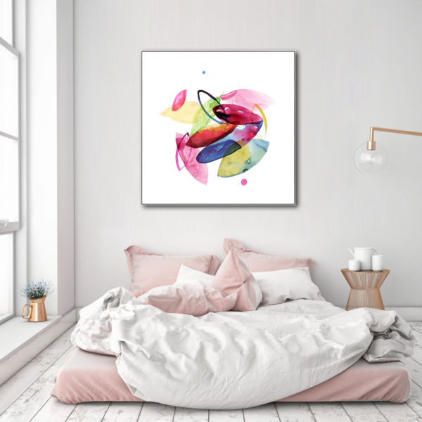 Wall Art Prints - Abstract Watercolour (2 sets)- Canvas Prints-Poster Prints - Image 2