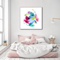 Wall Art Prints - Abstract Watercolour (2 sets)- Canvas Prints-Poster Prints - Image 3