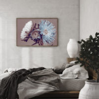 Botanical art prints - Chrysanthemum - Canvas Prints - Poster Prints