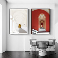 Wall Art - Long Corridor Style A- Poster Prints -Canvas Prints - Image 2