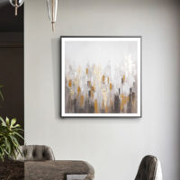 Wall Art - Abstract brown French style - Canvas Prints-Poster Prints - Image 3